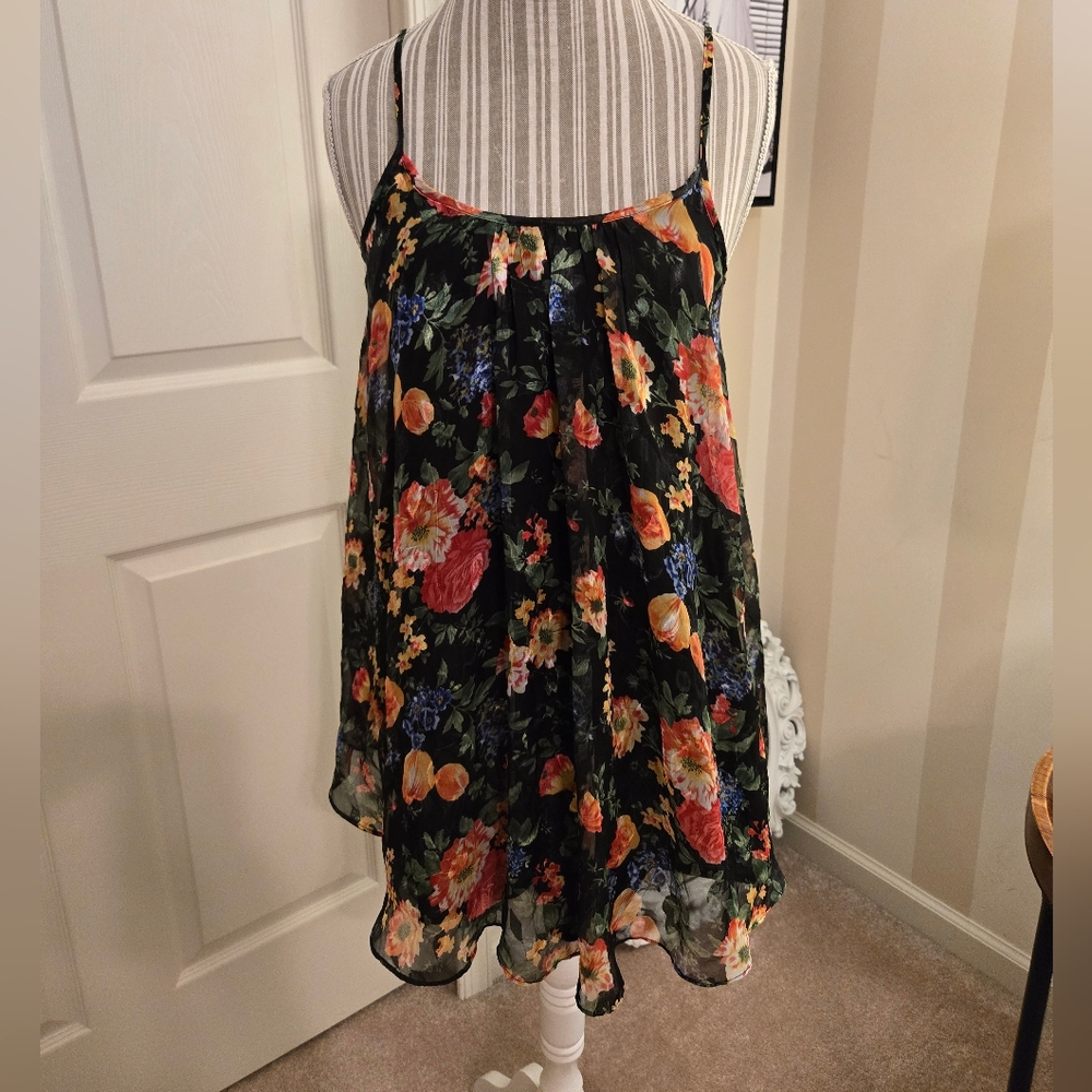 Y2K Silky Chemise Sz Small